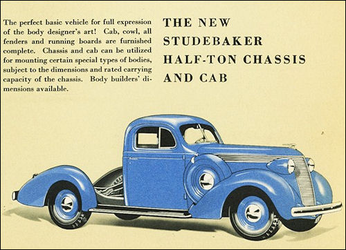 1937 Studebaker Coupe-Express chassis