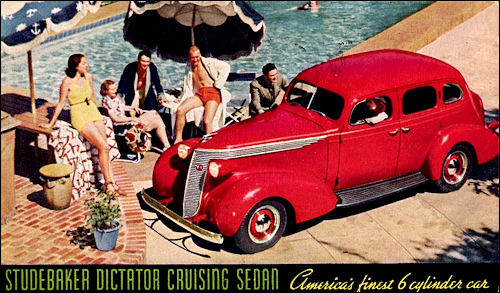 1937 Studebaker Dictator Cruising Sedan