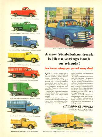 1949 Studebaker Pickup Trucks