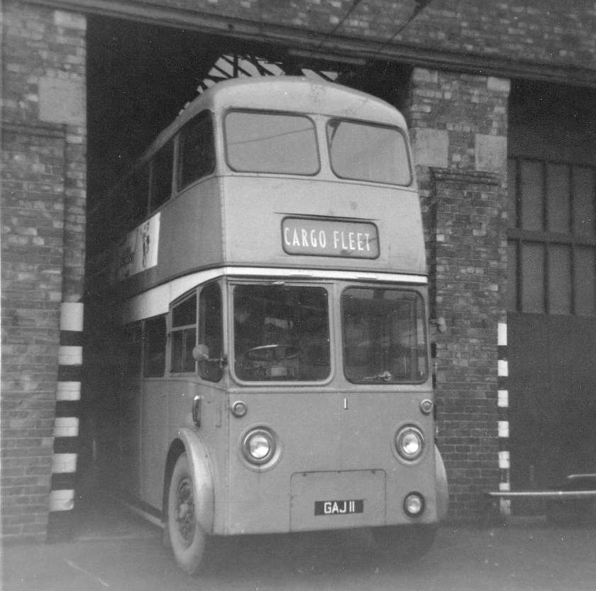 1950 Sunbeam F4 trolley rebodied by Roe in 1964