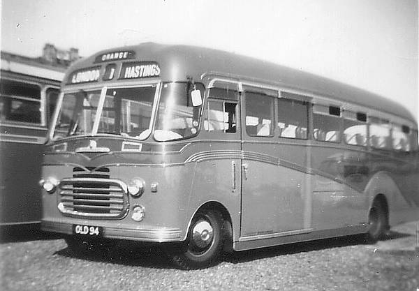 1953 Harrington bodied Bedford SB