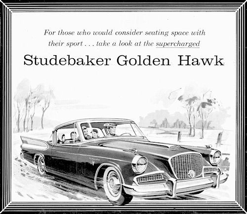 1958 studebaker Hawk Golden