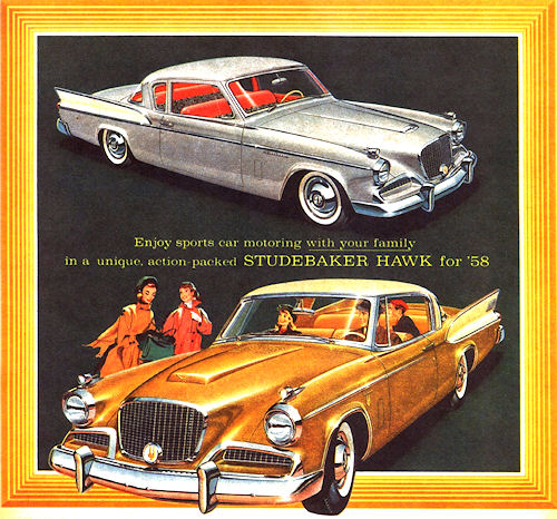1958 Studebaker Hawks