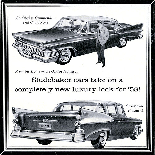1958 studebaker reklama
