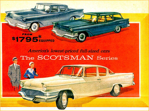 1958 studebaker Scotsman 2dr sedan