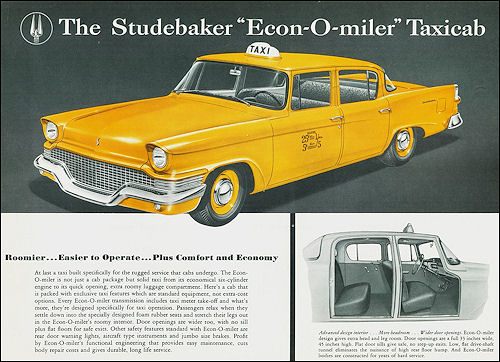 1958 Studebaker Taxicab