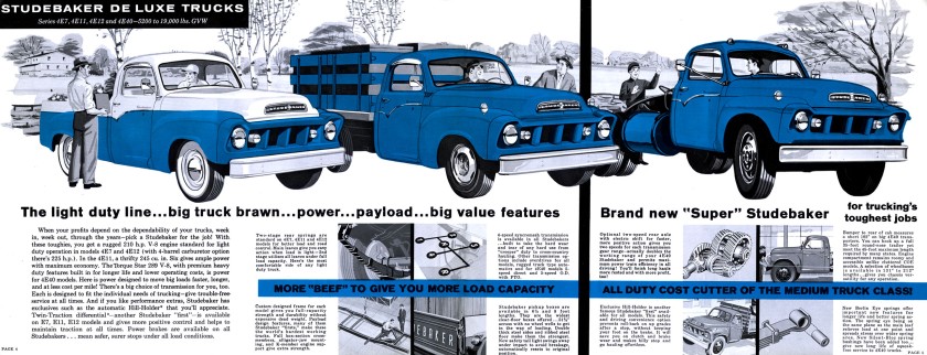 1959 Studebaker 3-4 de luxe trucks
