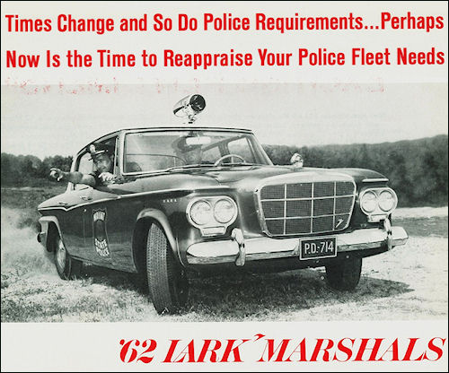 1962 Studebaker Lark Marshal Police