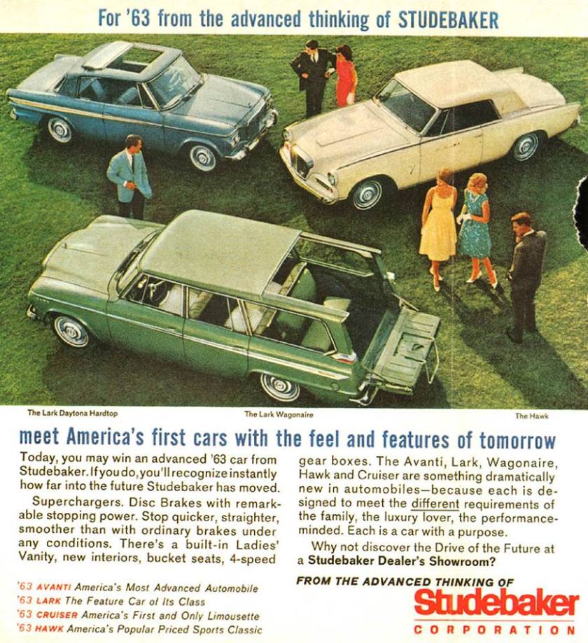 1963 Studebaker's Lark series for '63