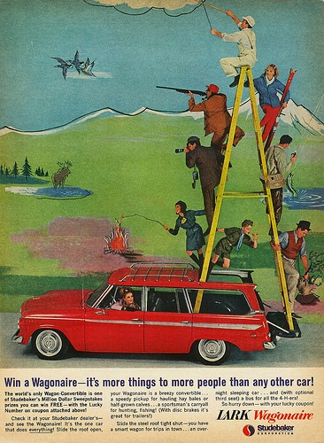 1964 Studebaker Lark Wagionaire ad.