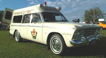 1965 Ambulance Studebaker Cruiser Victoria Emergency