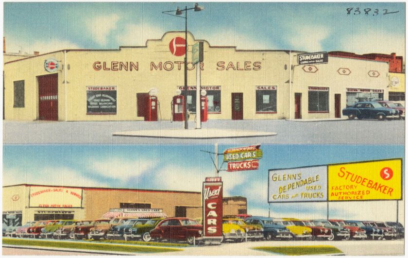 Studebaker-Glenn Motor Sales, 600 Saginaw St., Bay City, Mich