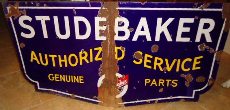 Studebaker Service Plate