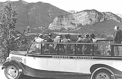 1937 White open Bender bus