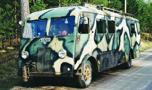 1945 Volvo LV81DS chassis TRM8 movile staff