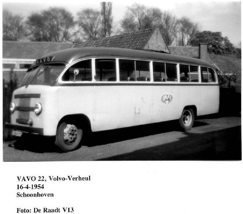 1954 Volvo Verheul Dr Raadt V13