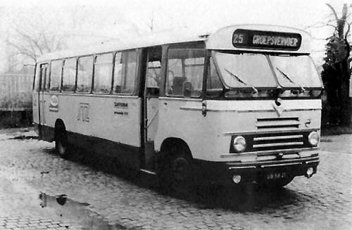 1958 Volvo-Verheul, 43 zitplaatsen, in dienst tot 1972 Schutte37