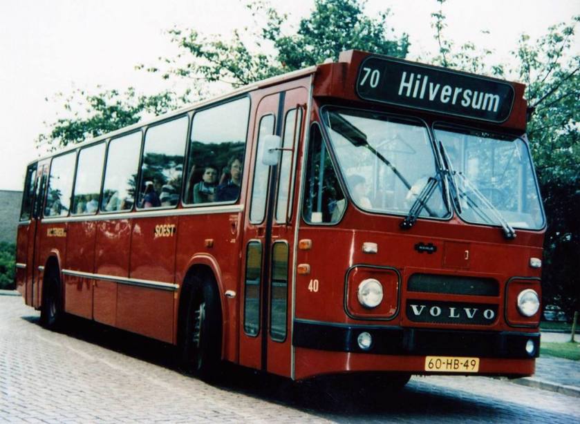 1970 Bus 40 Volvo carr. Hainje Tensen