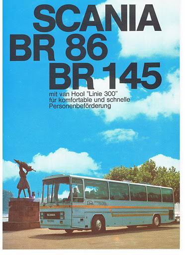 1974 SCANIA BR86+BR145 van hool