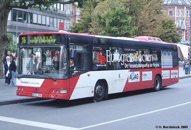 2013 Volvo 7000 Linienbus-ASEAG 105