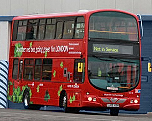 Arriva London Wright Eclipse Gemini bodied B5LH in January 2010
