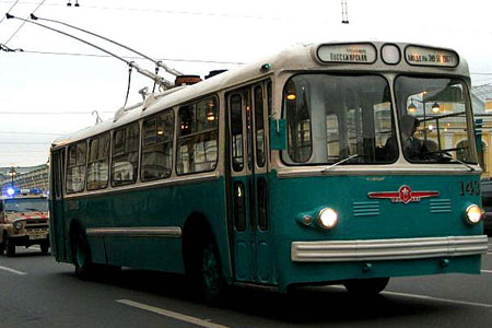 1959-72 ZIU 5 Trolleybus USSR