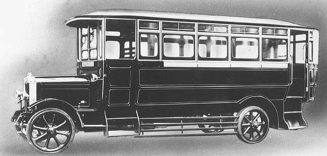 1921 Guy 30-seater bus