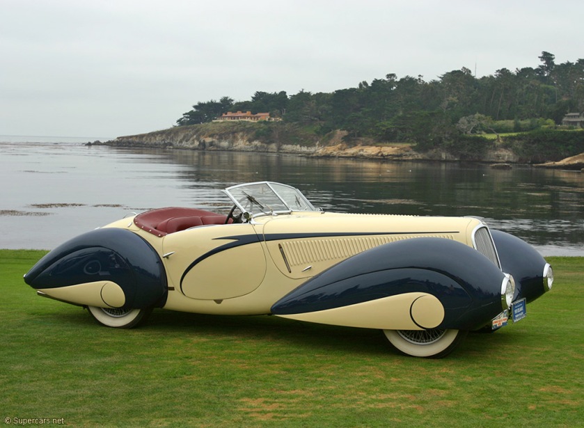 1936 Delahaye 135 Figoniet Falaschi Torpedo Cabriolet