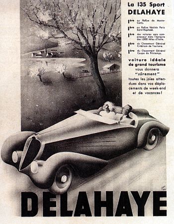 1937 Delahaye 135 sport roadster
