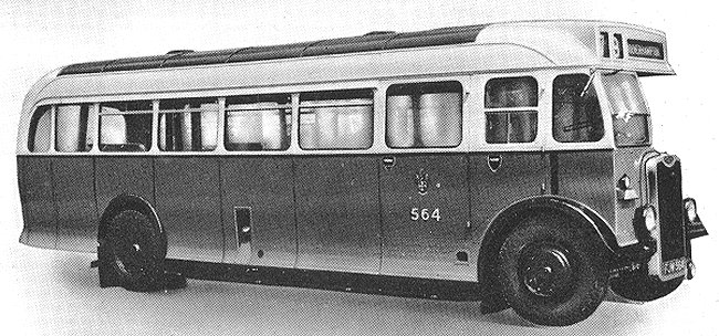 1948 Guy Arab single decker vehicle5