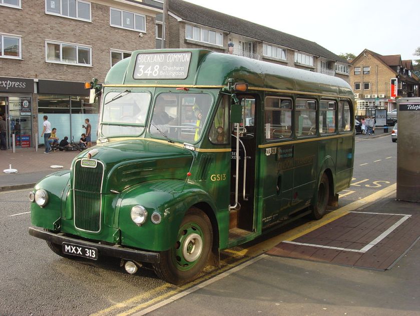 1953 Guy GS bus built for London Transport
