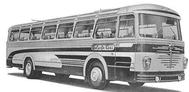 1958 Guy Victory UF 44 till 65 seater Luxery Touring Coach Victory 2