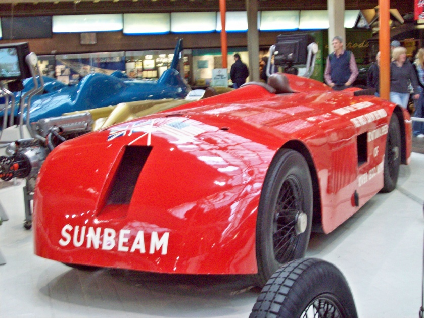 1927 Sunbeam 1000hp Major Henry Segrave had won the 1923 French Grand Prix with Sunbeam
