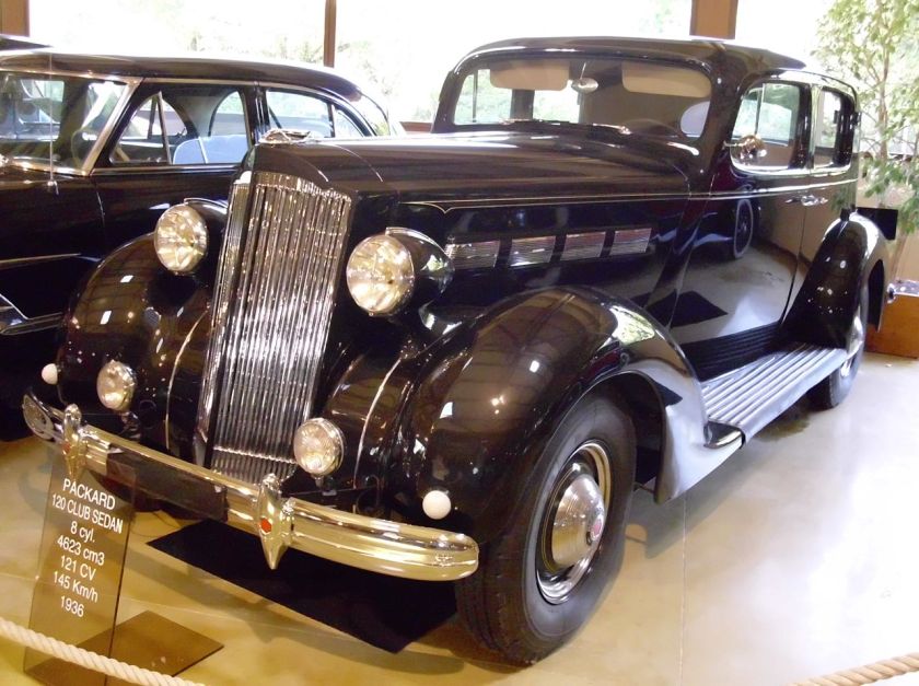 1936 Packard One-Twenty Club Sedan Model 120-B Style 996