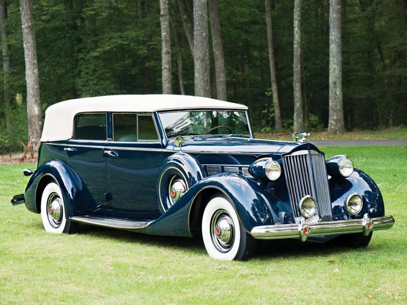 1937 Packard Super Eight Convertible Sedan