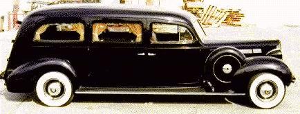 1938 packard hearse