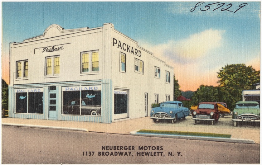1950-55 Packard dealer in New York State