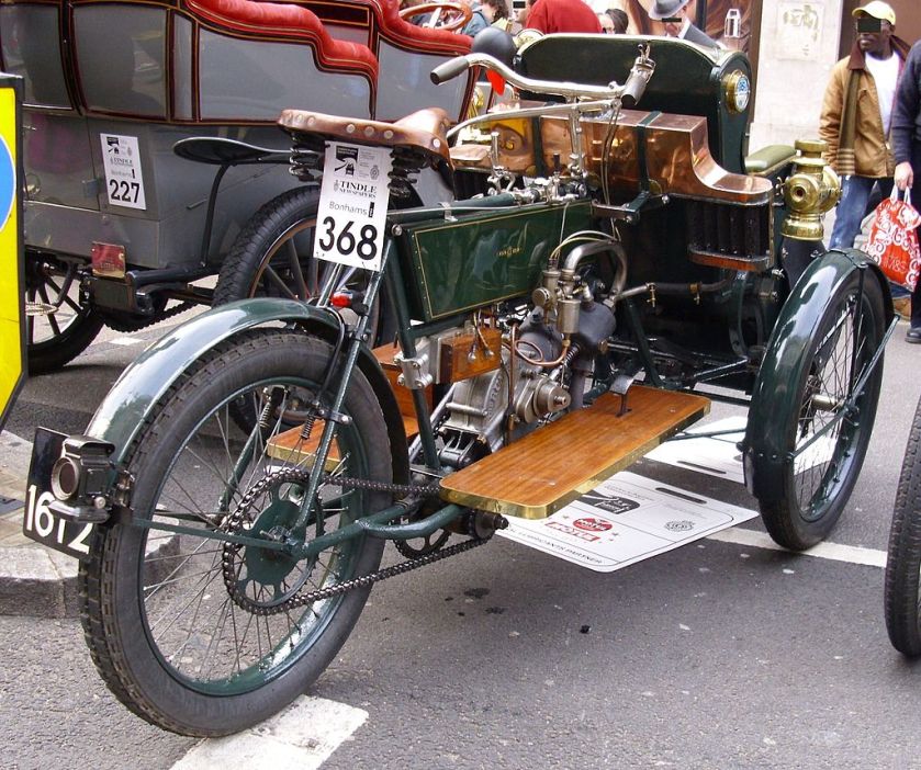 1904 Humber Forecar rear