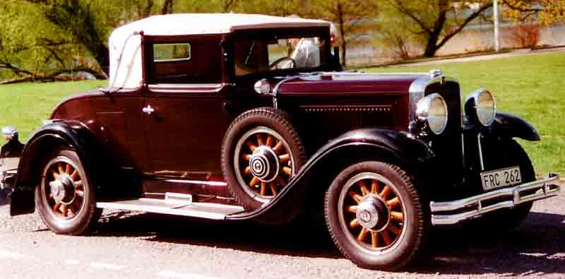 1930 Nash Twin-Ignition Six Series 481 Convertible Coupé