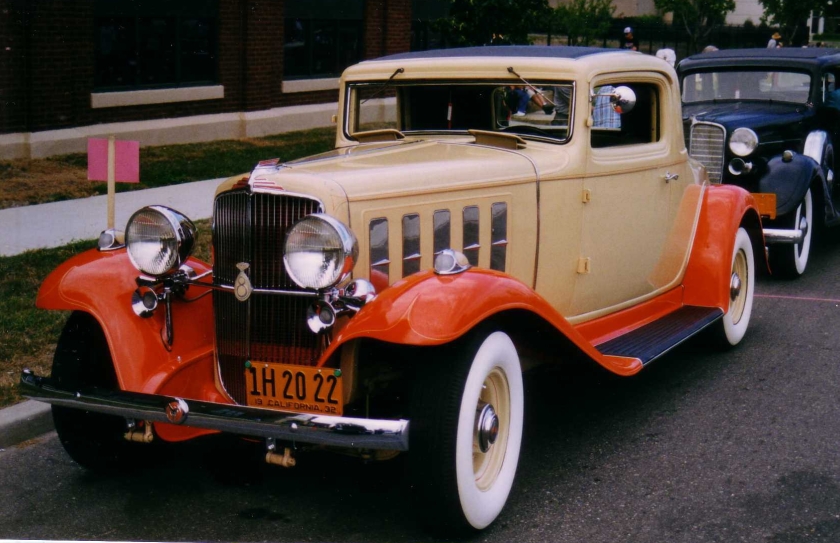 1932 Nash 1082R Ambassador Rumble Seat Coupe — Side view