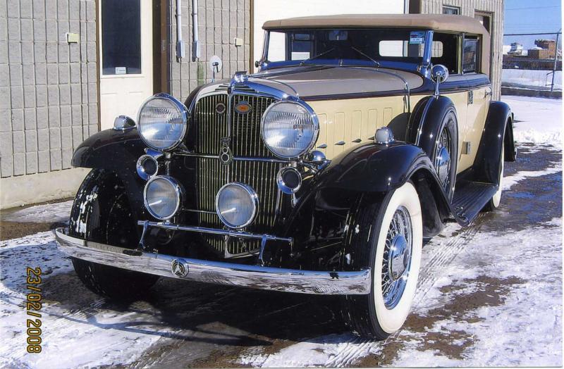 1933 Nash, Mdl. 1193, 8 cyl sedan