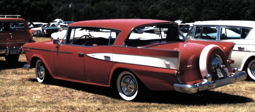 1959 Rambler Country Club hardtop with optional continental tire