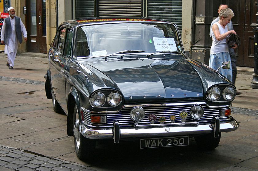 1967 Humber Super Snipe V Saloon with larger windscreen