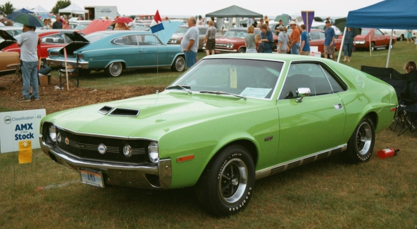 1970_AMX_Big_Bad_Green_390_Go_Pac_in_WI_show