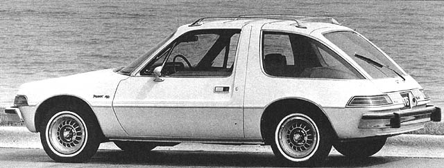 1976 AMC Pacer D-L Hatchback Sport Coupe r3q