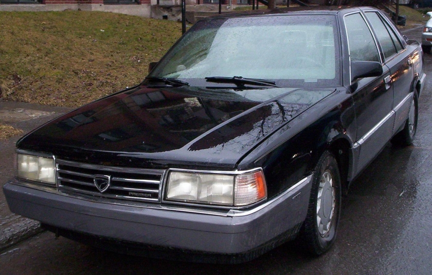 1987 Eagle Premier was the last vehicle produced by VAM for a few months in 1987.