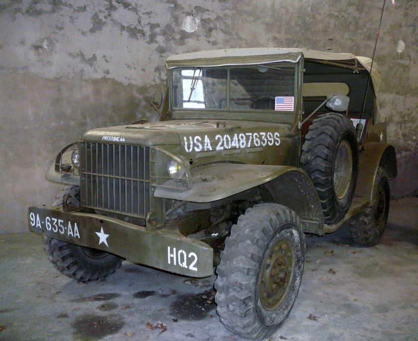 1940-45 Dodge T214- WC56 command car without winch