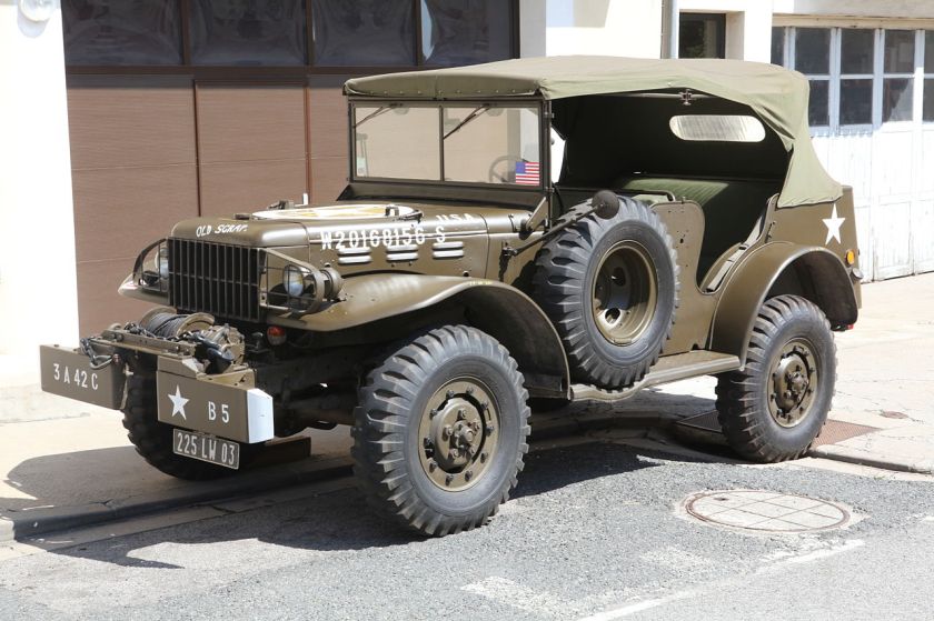 1940-45 Dodge WC-57 command car with winch