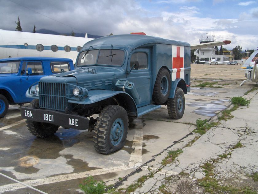 1940-45 Dodge WC54 in period Greek Airforce colors
