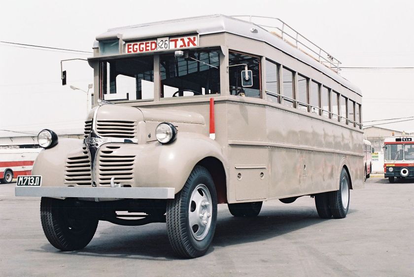 1946 Dodge FK6 bus operated by Egged in 1940s